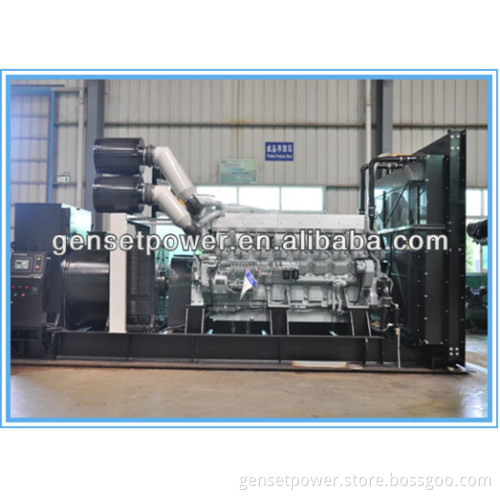 500kw mitsubishi power generator with marathon alternator for industrial production